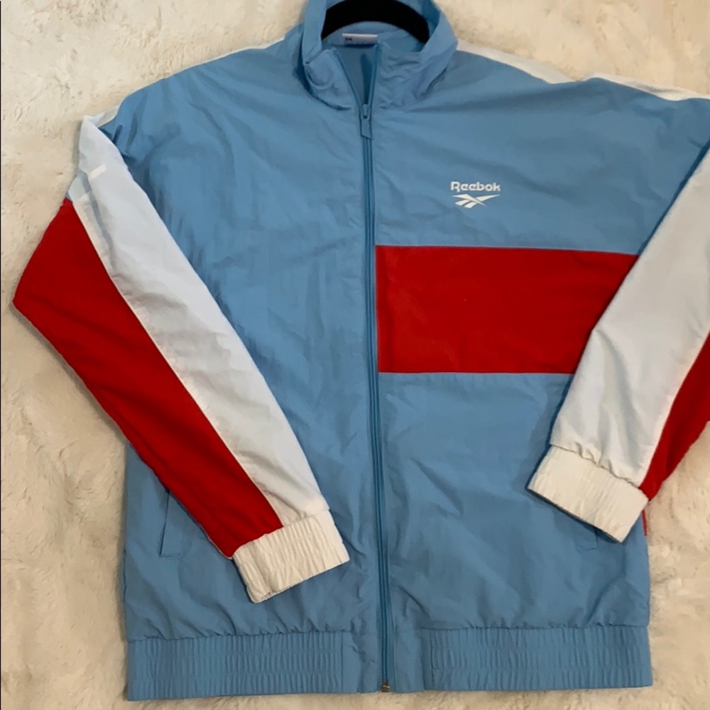 Reebok classic windbreaker jacket